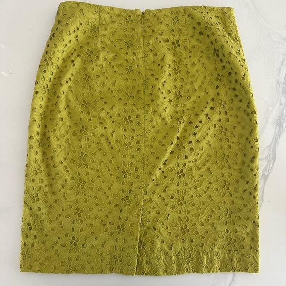 Talbots Green Pencil Skirt Knee-Length Cocktail - Picture 2 of 7